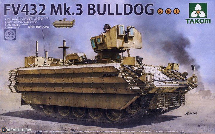 Takom 2067 FV-432 Mk.3 "Bouledogue" 1/35