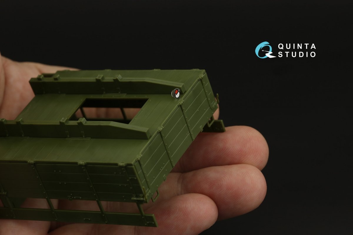 Quinta Studio QD35048 STZ-5 3D-Printed &amp;amp; coloured Interior on decal paper (Zvezda) 1/35 – zdjęcie 5