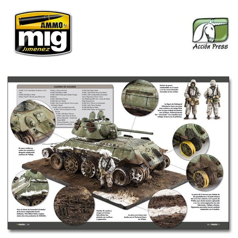 Munitions de Mig Jimenez 51 AS DES PANZERS 51 - CAMOUFLAGES SPÉCIAUX D&amp;#39;HIVER (ANGLAIS) – imagen 3