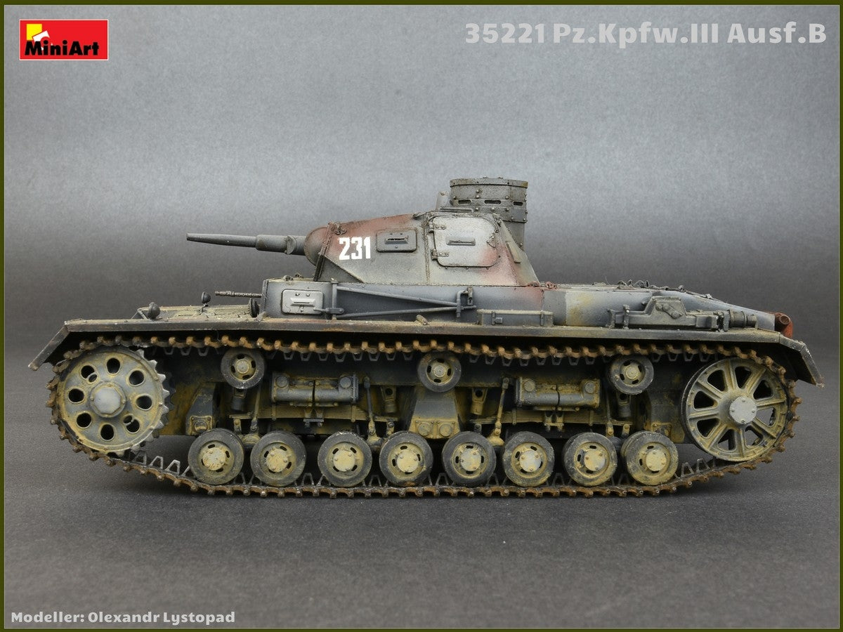 MiniArt 35221 Pz.Kpfw.III Ausf.B avec équipage 1/35 – image 9