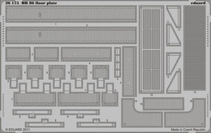 Plaque de plancher Eduard 36175 BR 86 au 1/35 Trumpeter