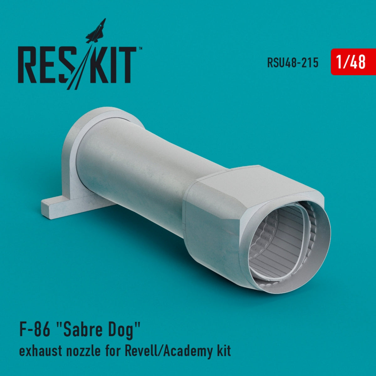 RESKIT RSU48-0215 ​​​​Tuyère d'échappement F-86 Sabre Dog pour maquette Revell/Academy au 1/48
