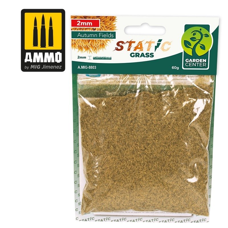 Munitions Mig Jimenez 8803 Static Grass - Autumn Fields – 2 mm