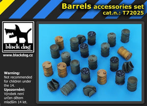 Ensemble d&amp;#39;accessoires pour canons Black Dog T72025 1/72 – image 2