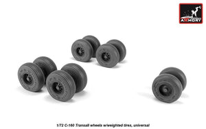 Armory Models AW72507 Roues de Transall C-160 avec pneus lestés 1/72  – immagine 2
