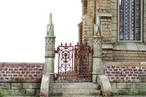 RT-Diorama 35040 Socle de diorama : Cour d&amp;#39;église 1/35 – imagen 7