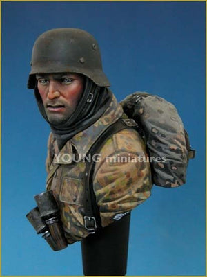 Young Miniatures YM1810 Waffen SS allemand Ardennes 1944(II) 1/10 – immagine 7