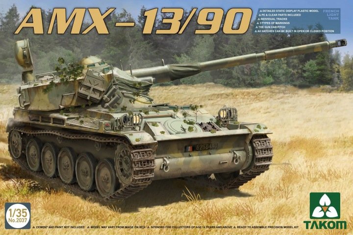 Takom 2037 AMX-13/90 Char léger français