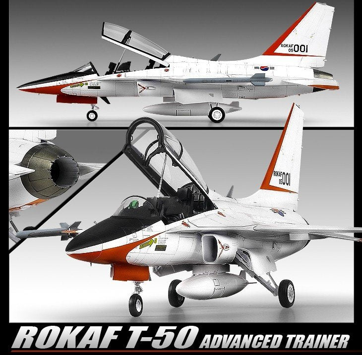 Academy 12231 ROKAF T-50 Avion d&amp;#39;entraînement avancé (1/48) – imagen 4