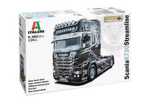 Italeri 3952 Scania R730 Streamline 4×2 Camions d&amp;#39;exposition 1/24