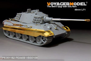 Maquette Voyager PE351182 Char King Tiger allemand de la Seconde Guerre mondiale (tourelle Hensehel) (pour kit DRAGON/ZVEZDA) 1/35 – Bild 17