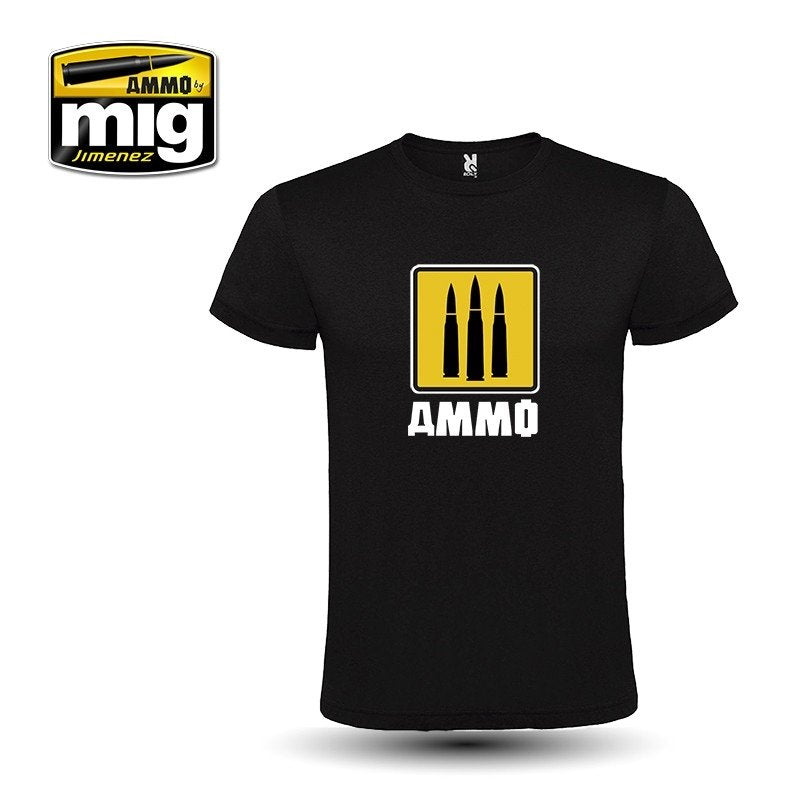 T-shirt AMMO of Mig Jimenez 8055XXL AMMO 3 BULLETS, 3 FOUNDERS (taille XXL)