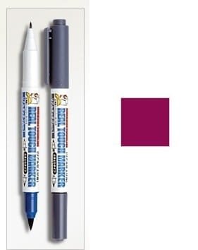 Marqueur tactile Gunze Sangyo GM404 Real Touch rouge 1