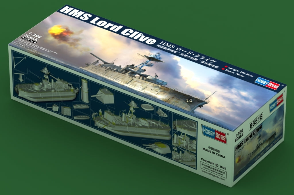 Hobby Boss 86518 HMS Lord Clive 1/350