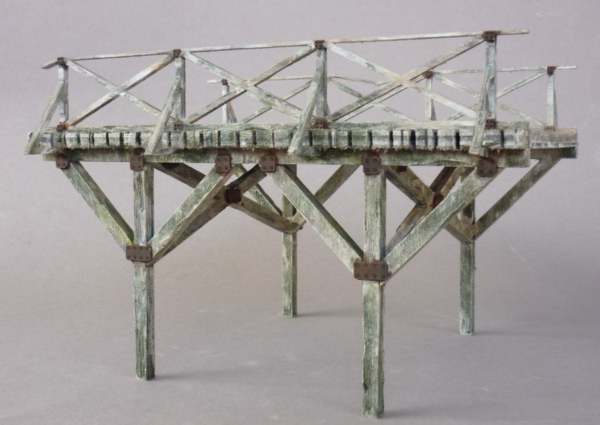 RT-Diorama 35546 Pont en bois 1/35  – Bild 8