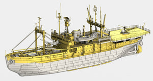 Pontos 25001R1 SOYA Navire d&amp;#39;observation antarctique 3e Corps 1/250 – image 5