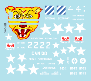 Star Decals 35-C1137 M4A3E8 Sherman 2 1/35 – Bild 3