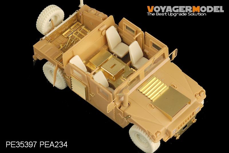 Voyager Modèle PE35397 Humvee M1114 moderne de l&amp;#39;USMC avec CIP/décharge de fumée pour Bronco 35080 1/35 – image 16