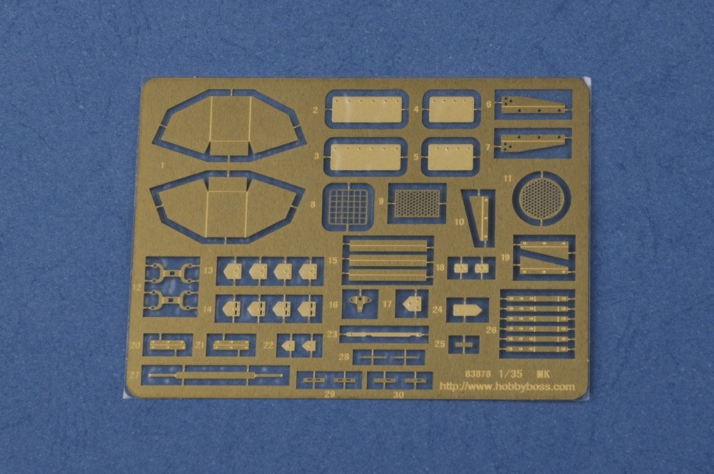 Hobby Boss 83879 Char moyen Vickers MK II 1/35 – immagine 8