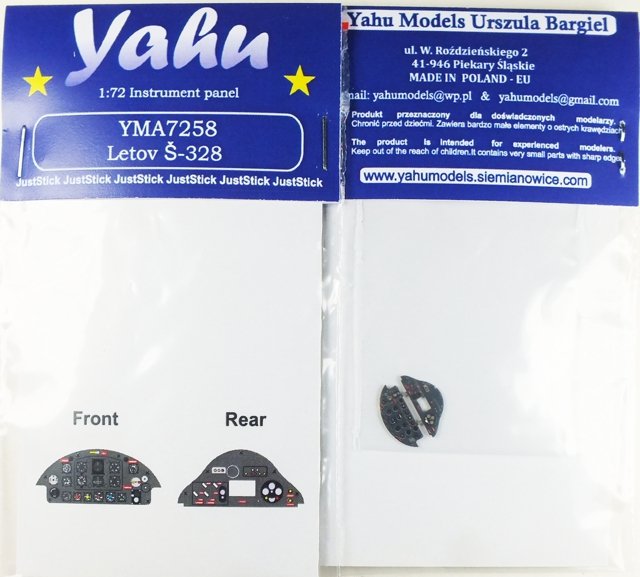 Yahu YMA7258 Letov S-328 (KP) 1/72 
