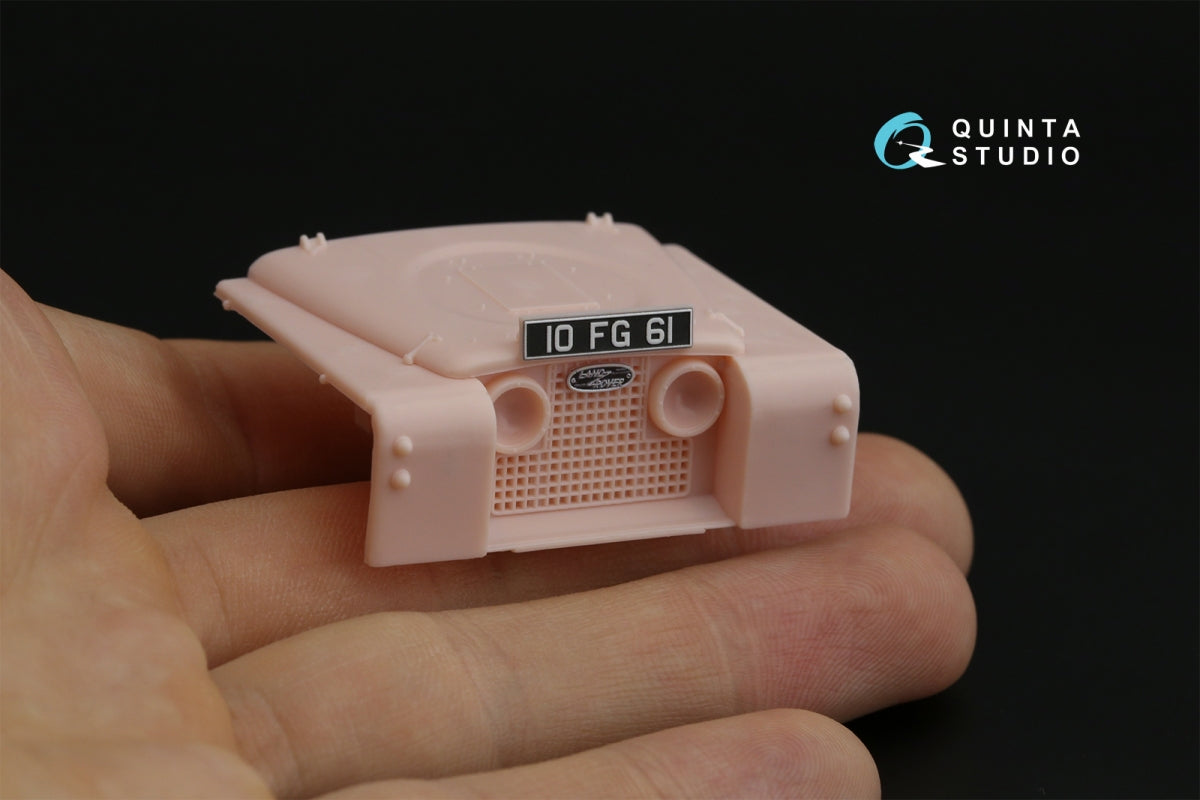 Intérieur imprimé en 3D et coloré sur papier décalcomanie Quinta Studio QD35087 Land Rover 109 Pink Panther SAS (Tamiya) 1/35 – image 7