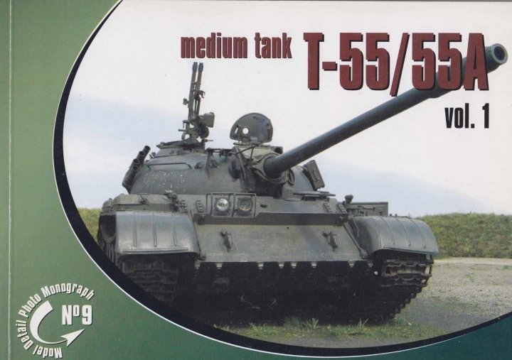 Monographie photographique détaillée de modèles Rossagraph n° 09 - T-55 / T-55A Vol.1 PL/EN