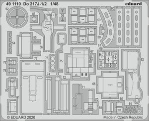 Eduard BIG49266 Pour 217J-1/2 1/48 ICM – immagine 7