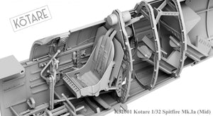 Kotare K32001 Spitfire Mk.Ia Mid. 1/32 – Bild 6