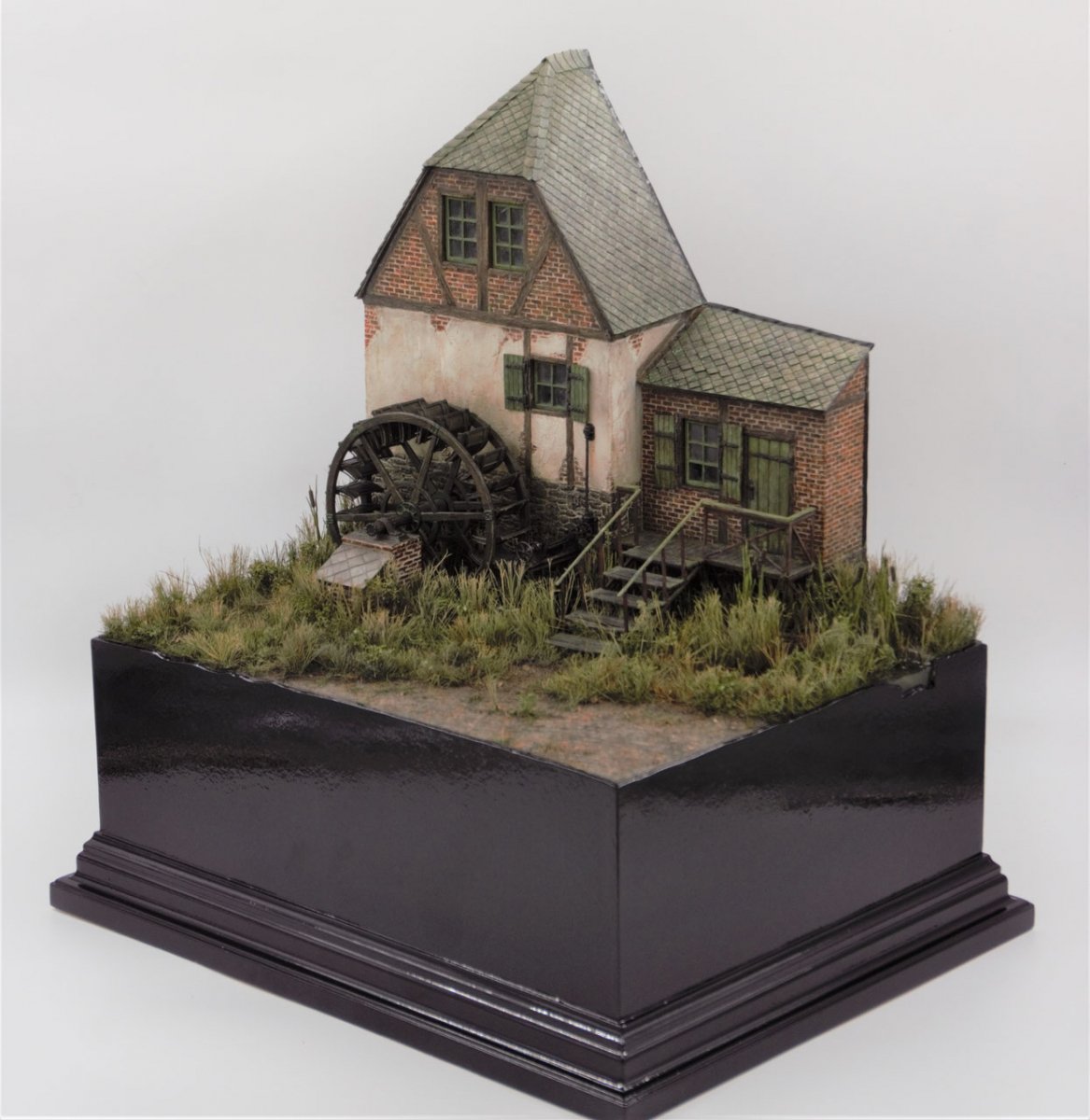 RT-Diorama 35024 Socle de diorama : Moulin à eau 1/35 – immagine 7