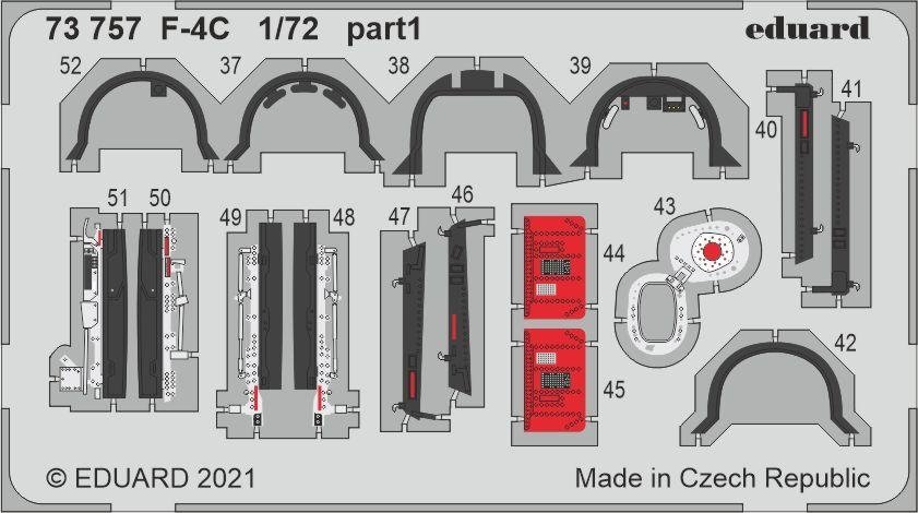 Eduard 73757 F-4C FINE MOLDS 1/72