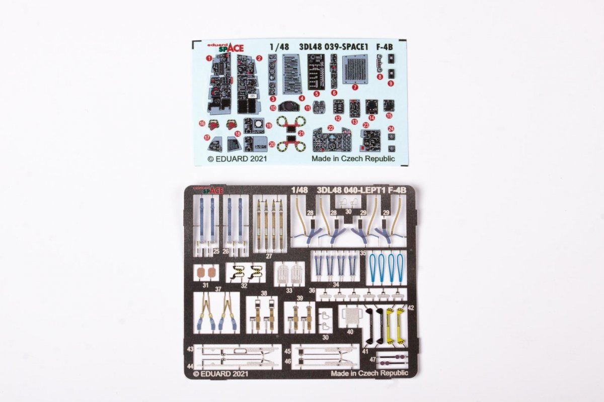 Eduard 3DL48040 F-4B SPACE TAMIYA 1/48