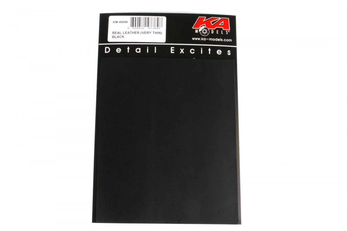 Modèles KA KM-40006 CUIR VÉRITABLE (TRÈS FIN) – NOIR