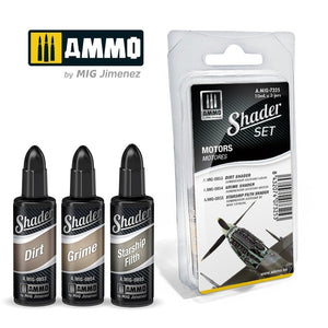 Munitions pour kit moteur Mig 7325 SHADER 3x10ml