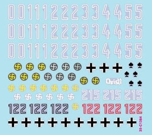 Star Decals 35-C1384 Wiking n° 5. 5. SS-Wiking dans le Caucase 1942-43. Pz III Ausf J canon court, Pz III Ausf J canon long et Pz III Ausf N. Échelle 1/35 – image 2