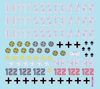 Star Decals 35-C1384 Wiking n° 5. 5. SS-Wiking dans le Caucase 1942-43. Pz III Ausf J canon court, Pz III Ausf J canon long et Pz III Ausf N. Échelle 1/35 – image 2