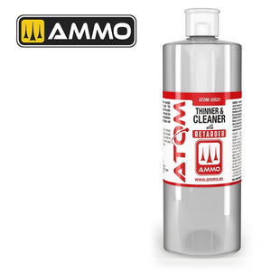 Diluant et nettoyant AMMO by Mig Jimenez 20521 ATOM avec retardateur 400 ml  – immagine 2
