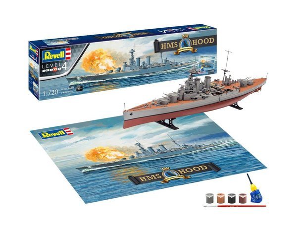 Revell 05693 HMS Hood 100e anniversaire 1/720