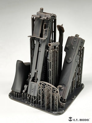 ET Model P06-001 Mitrailleuse allemande MG42 et boîte de munitions de la Seconde Guerre mondiale (impression 3D) 1/6 – immagine 9