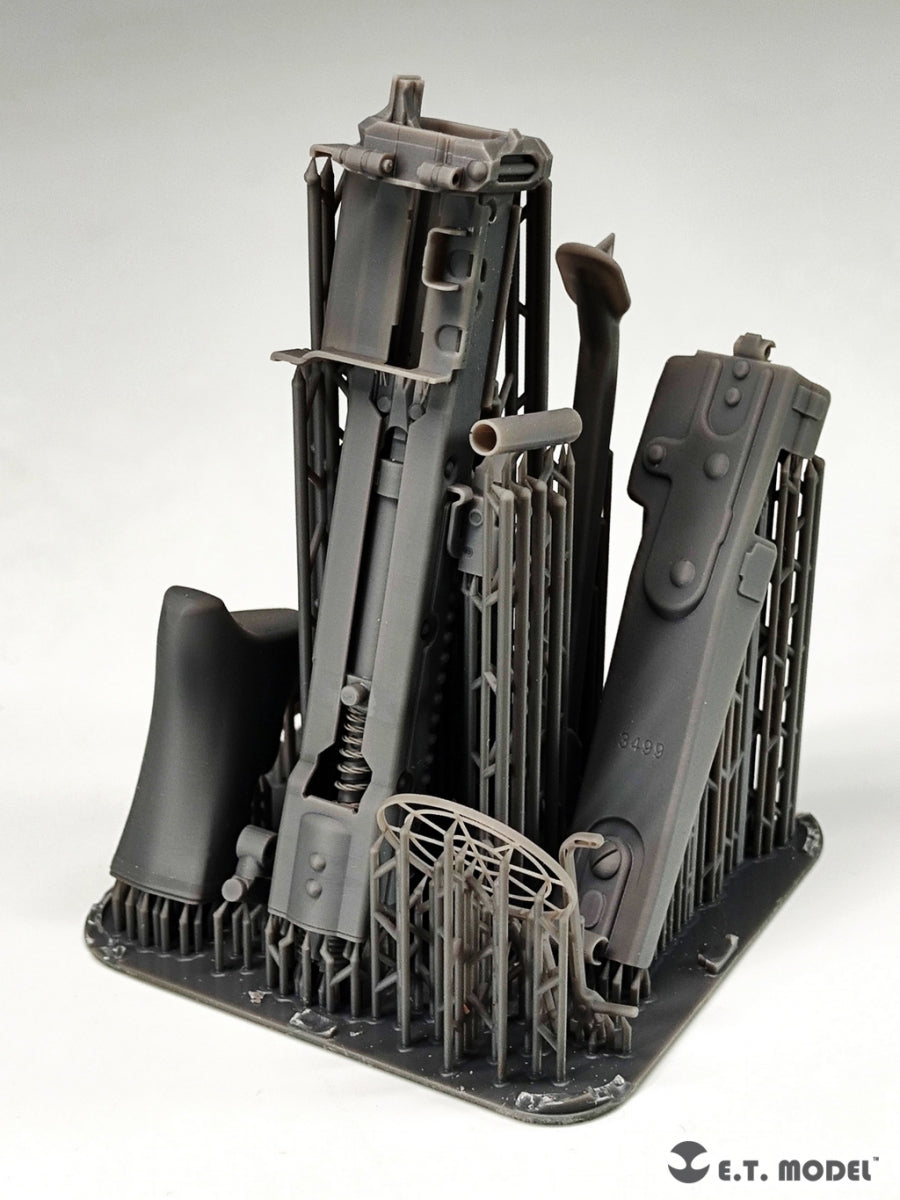 ET Model P06-001 Mitrailleuse allemande MG42 et boîte de munitions de la Seconde Guerre mondiale (impression 3D) 1/6 – immagine 9