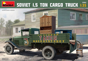 MiniArt 38013 CAMION CARGO SOVIÉTIQUE DE 1,5 TONNE (1/35)