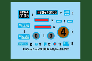 Hobby Boss 83877 VBL Milan français 1/35 – image 3