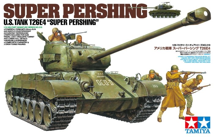 Tamiya 35319 T26E4 Super Pershing (1/35) 