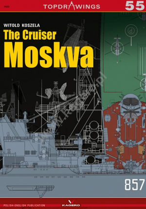 Kagero 7055 Le croiseur Moskva EN/PL