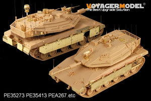 Jupe latérale Voyager Model PE35414 pour char de combat principal Merkava Mk.IV LIC moderne (échelle 1/35) - Compatible avec le modèle ACADEMY 13227  – immagine 5