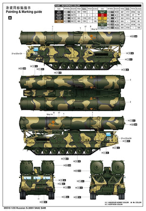 Trumpeter 09518 S-300V russe 9A82 SAM 1/35 – Bild 5