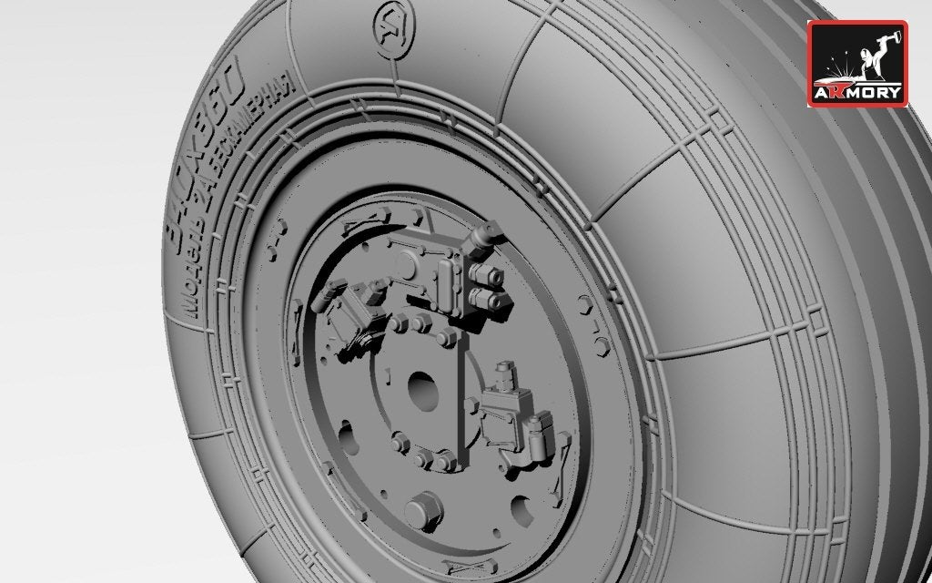 Roues Frogfoot Sukhoj Su-25 Armory Models AW32003 1/32 – immagine 5