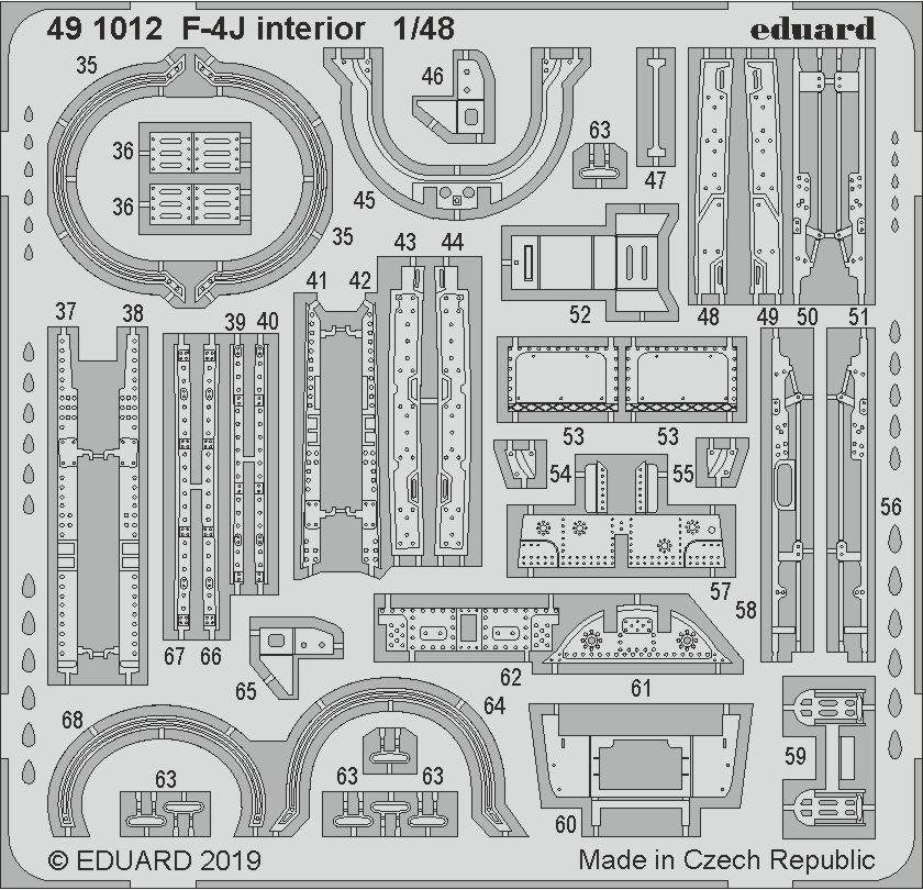 Intérieur du F-4J Eduard 491012 ACADEMY 1/48 – image 2