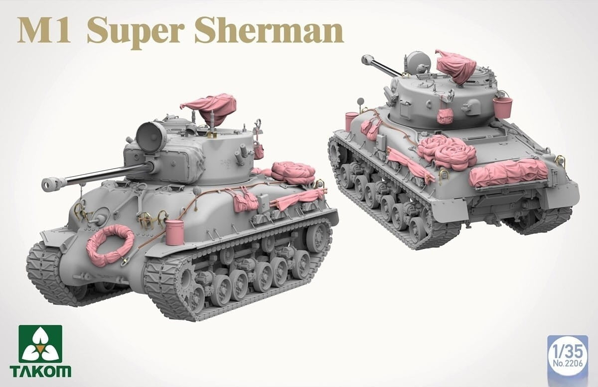 Takom 2206 M1 Super Sherman 1/35  – image 3
