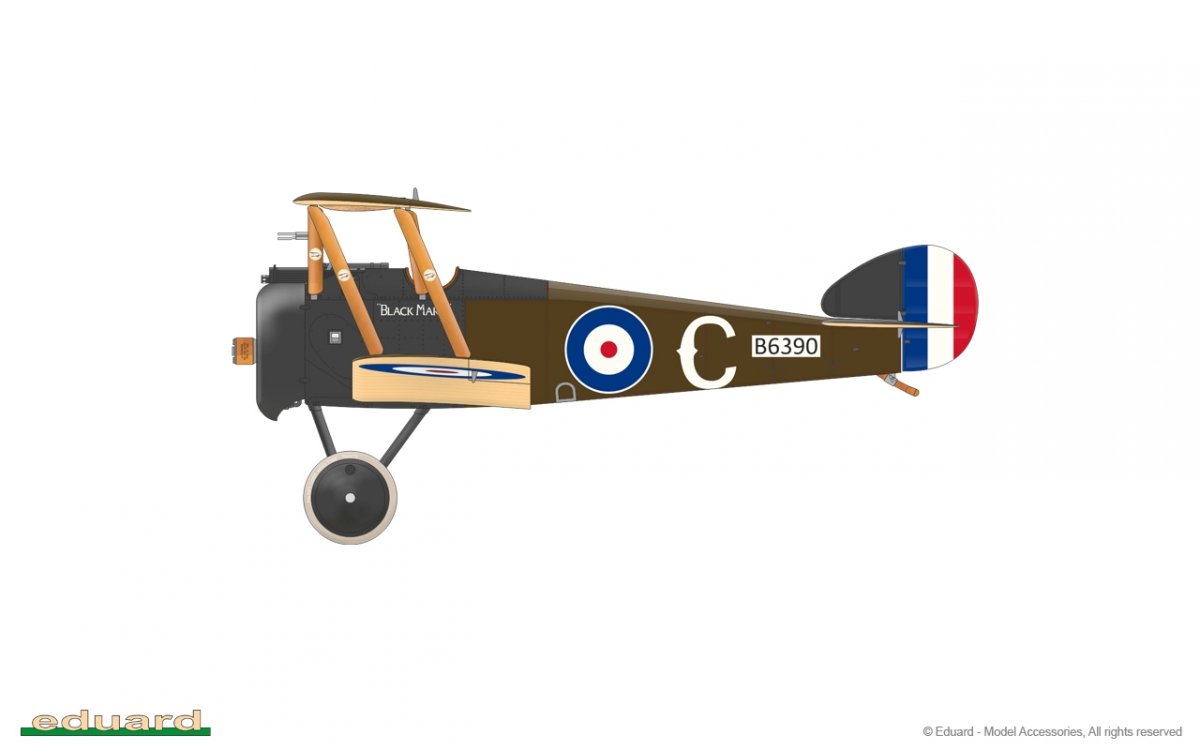 Eduard 82171 Sopwith F.1 Camel (BR.1) 1/48 – immagine 11