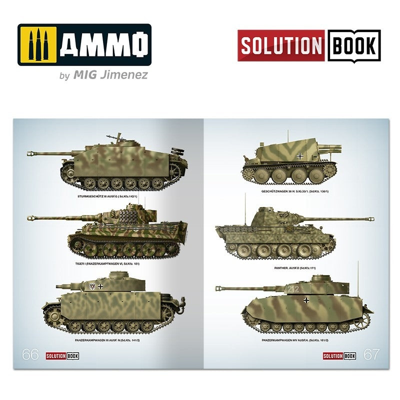 AMMO by Mig Jimenez 7727 SOLUTION BOX 21 – WWII German Mid-War Vehicles – zdjęcie 7